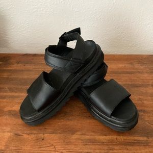 Doc Martens chunky leather sandals